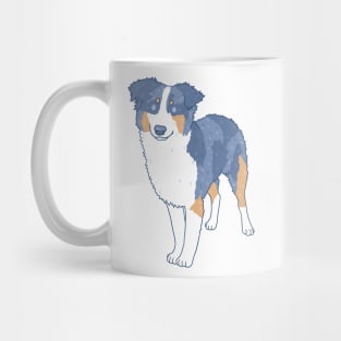 Blue Merle Aussie Mug